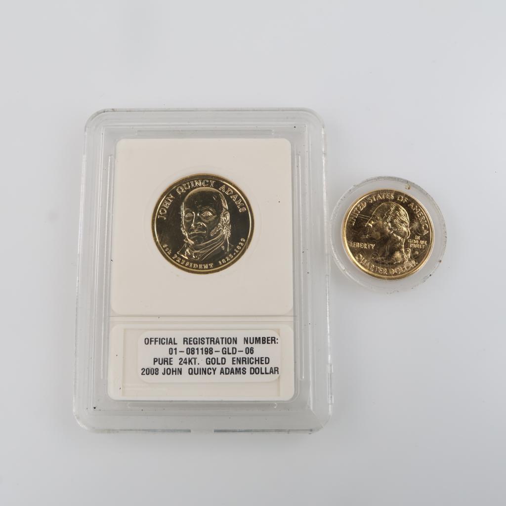 US GP Coins, 2 Pieces