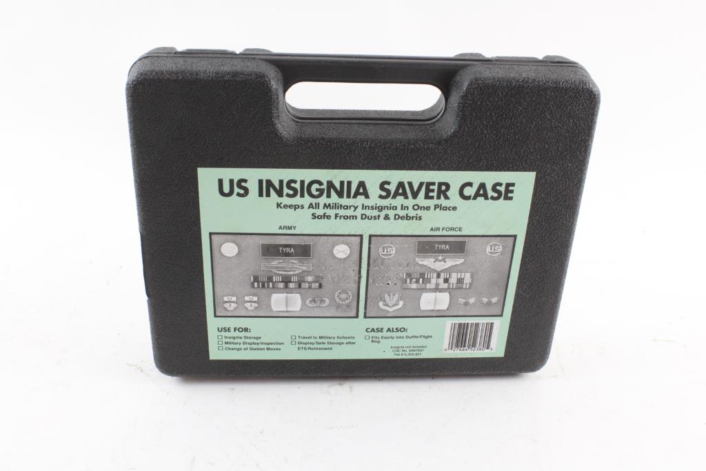 U.S Insignia Saver Case Property Room