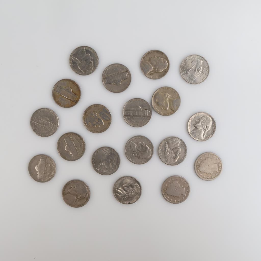 US Nickels, 15+ Pieces