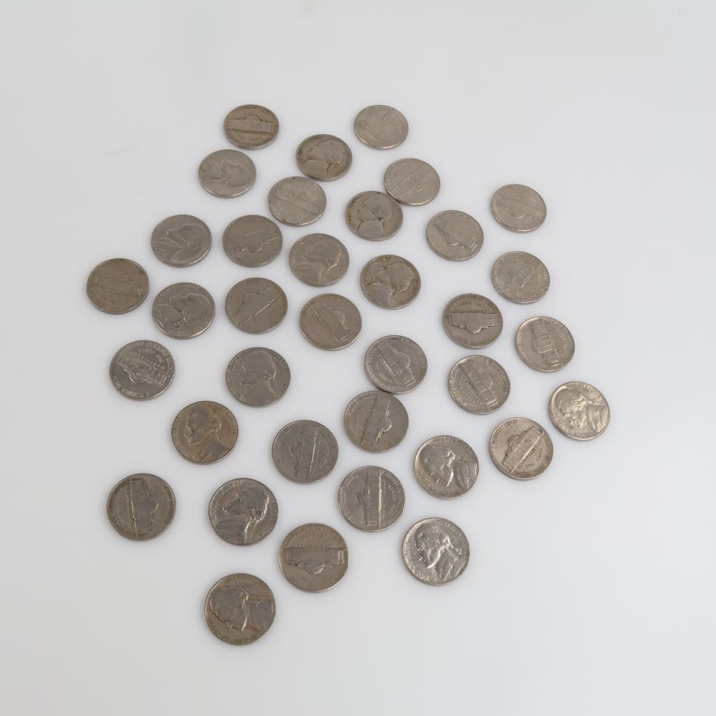 US Nickels, 35+Pieces