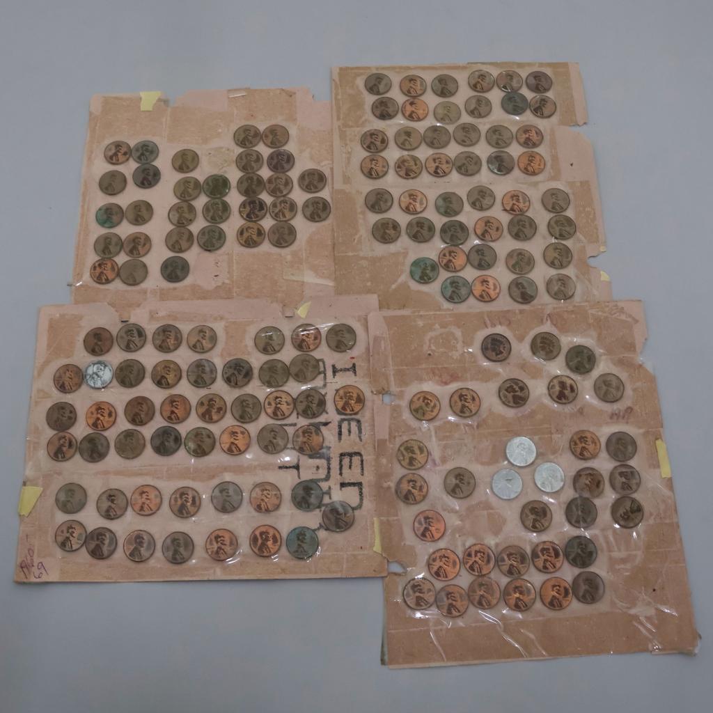 US Pennies, 1+lbs - Includes Steel and Indian Head Pennies