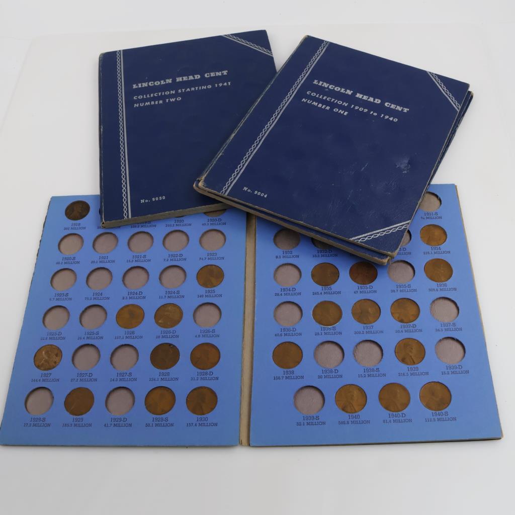 US Penny Collection Booklets, 100+ Pieces | Property Room