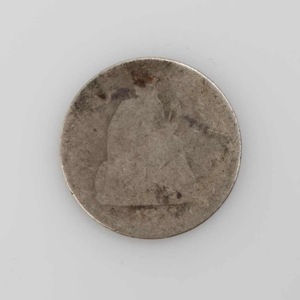 US Silver Liberty Seated Dime