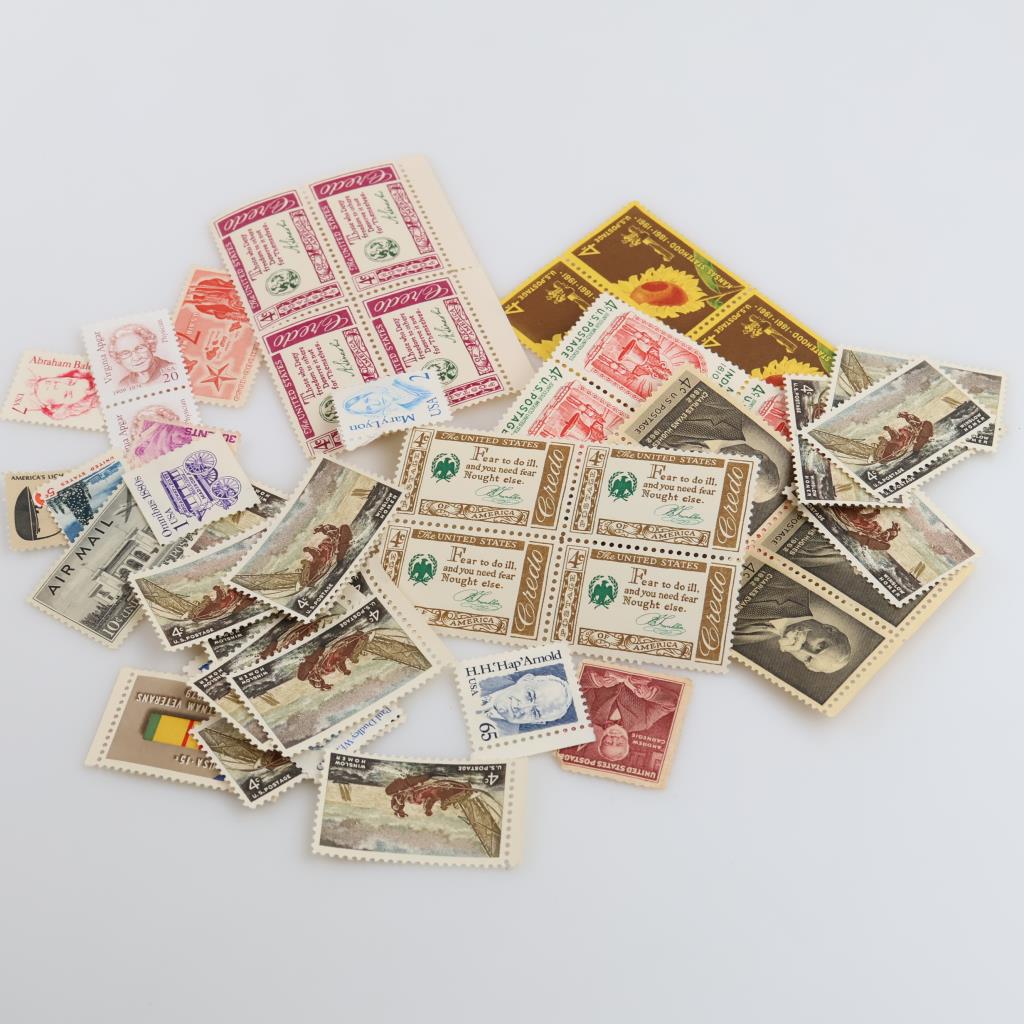 US Stamps, 40+ Pieces
