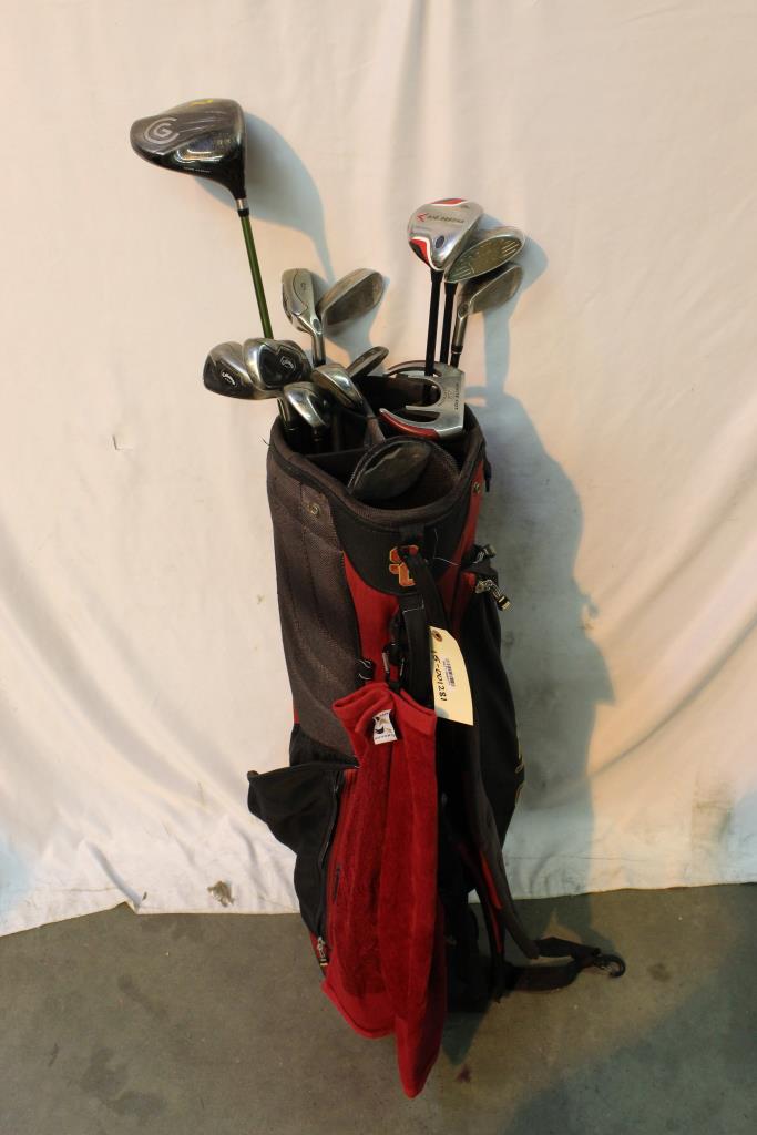 usc golf bag