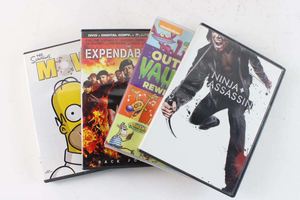 Used Dvd Lot, 20+ Pieces | Property Room