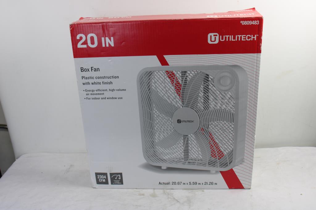 Utilitech 20" Box Fan