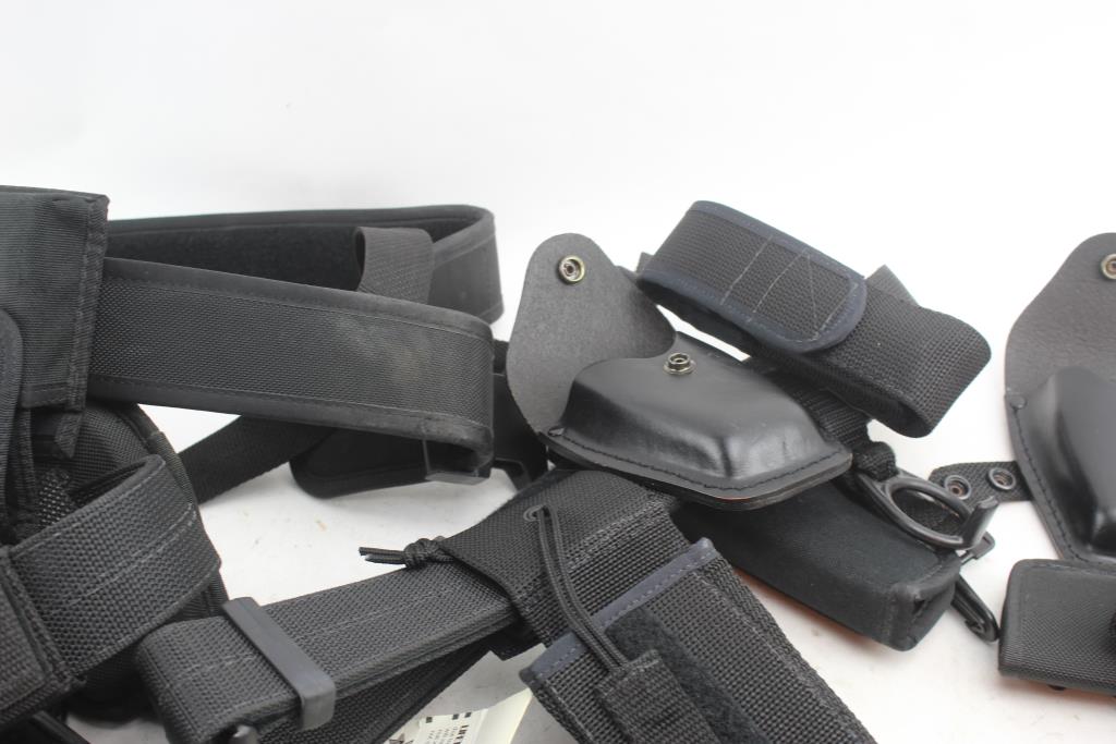Utility Belts, Gun Holsters, Knives And Tools Belt Sheath 15+ Items Property Room