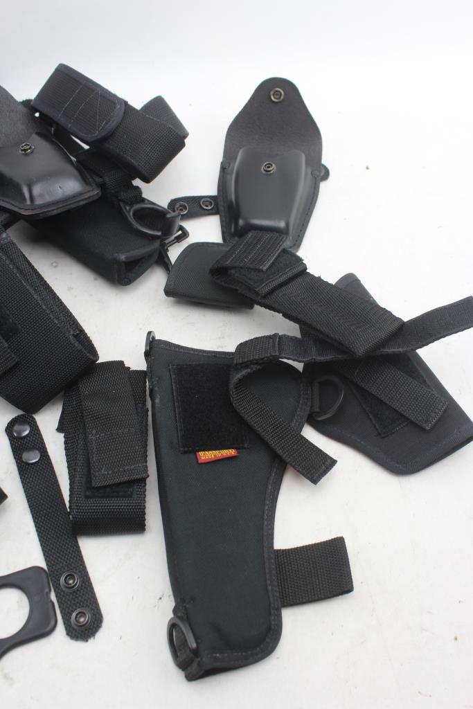 Utility Belts, Gun Holsters, Knives And Tools Belt Sheath 15+ Items Property Room