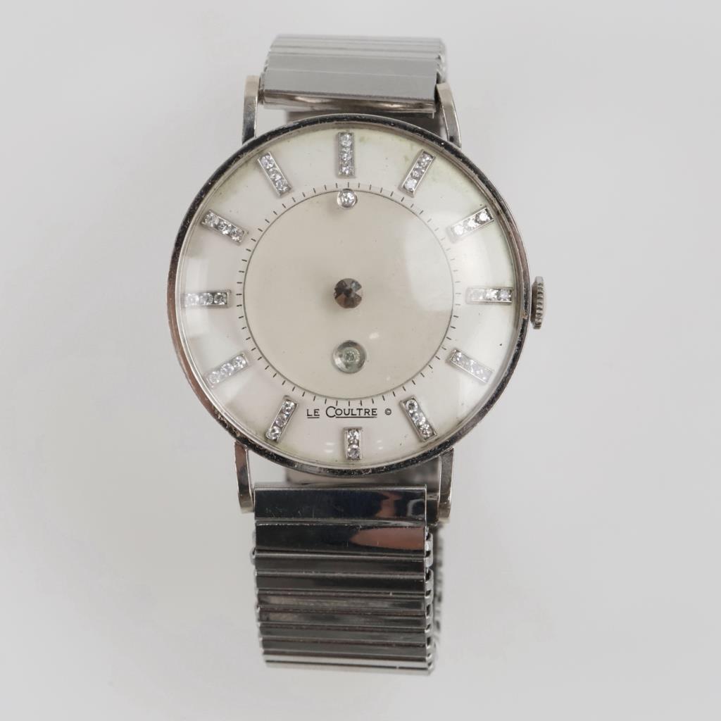 Vacheron & Constantin 14kt White Gold LeCoultre Watch-Evaluated By Our Certified Gemologist-AGS/GIA