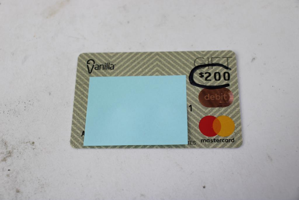Vanilla $200 Mastercard Gift Card | Property Room