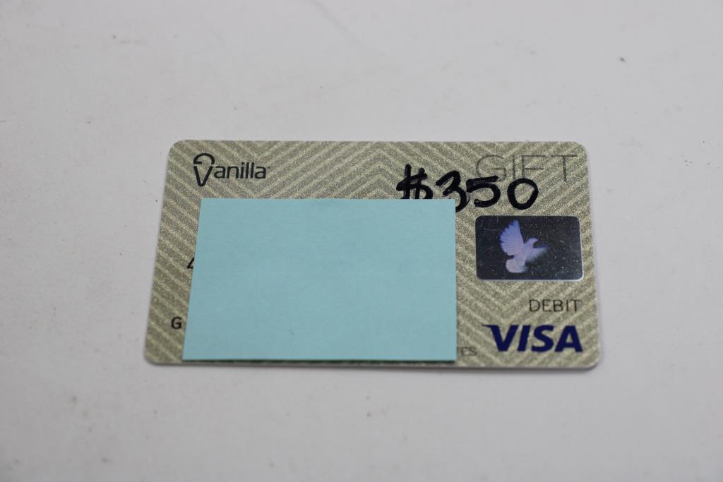 Vanilla Gift Card $350
