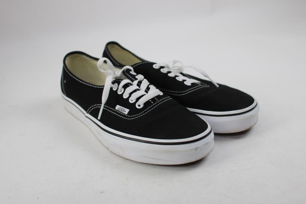 Vans, Black, Size 9.5 Men, 11 Women