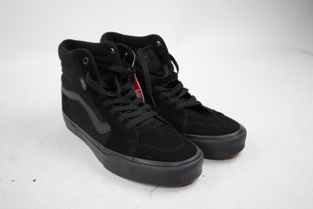 Vans Men's 7.5 Black Sneakers
