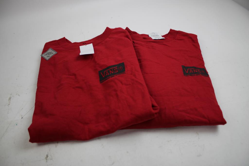 Vans Men's Long Sleeved Shirts Size S & M, 3 Pieces