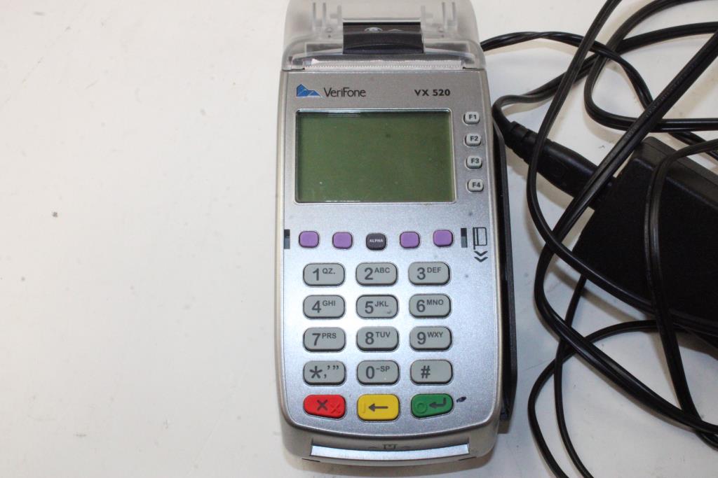Verifone VX520 Receipt Machine Property Room
