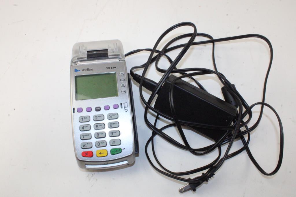 Verifone VX520 Receipt Machine Property Room