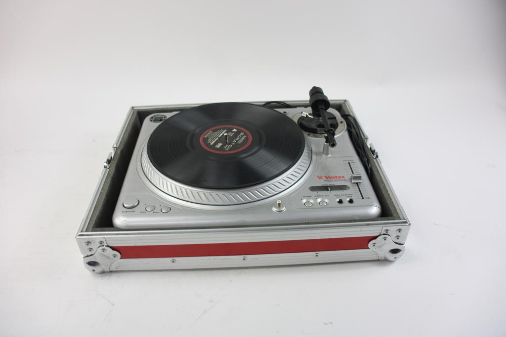 Vestax Turntable With Serato Scratch Live Control Record Property Room
