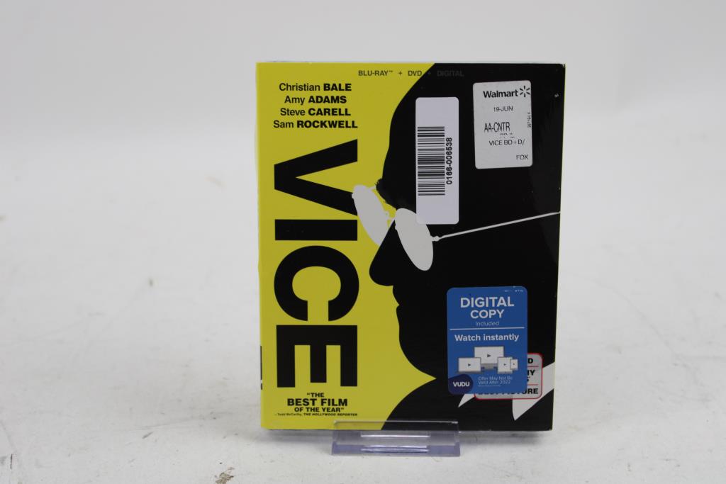 VICE (2018) Blu-Ray + DVD + Digital