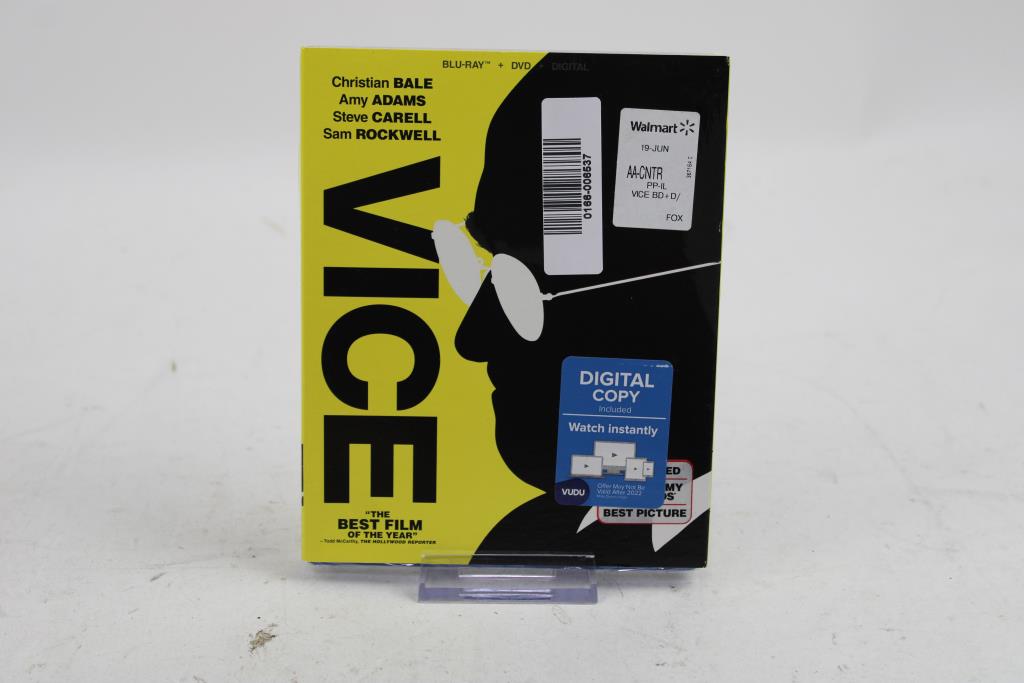 VICE (2018) Blu-Ray + DVD + Digital