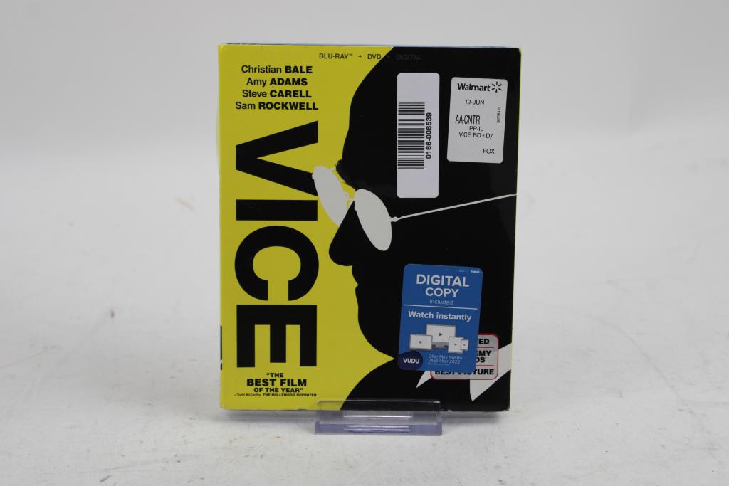 VICE (2018) Blu-Ray + DVD + Digital