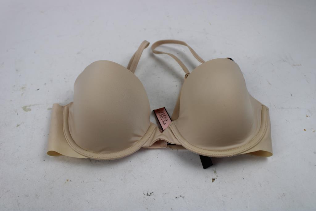 Victoria's Secret Beige Lined Demi Bra, 34C
