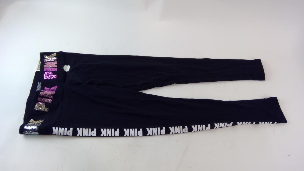 Legging Victoria's Secret Studio Capri Jambe Droite Noir - Femme Taille S - Occasion