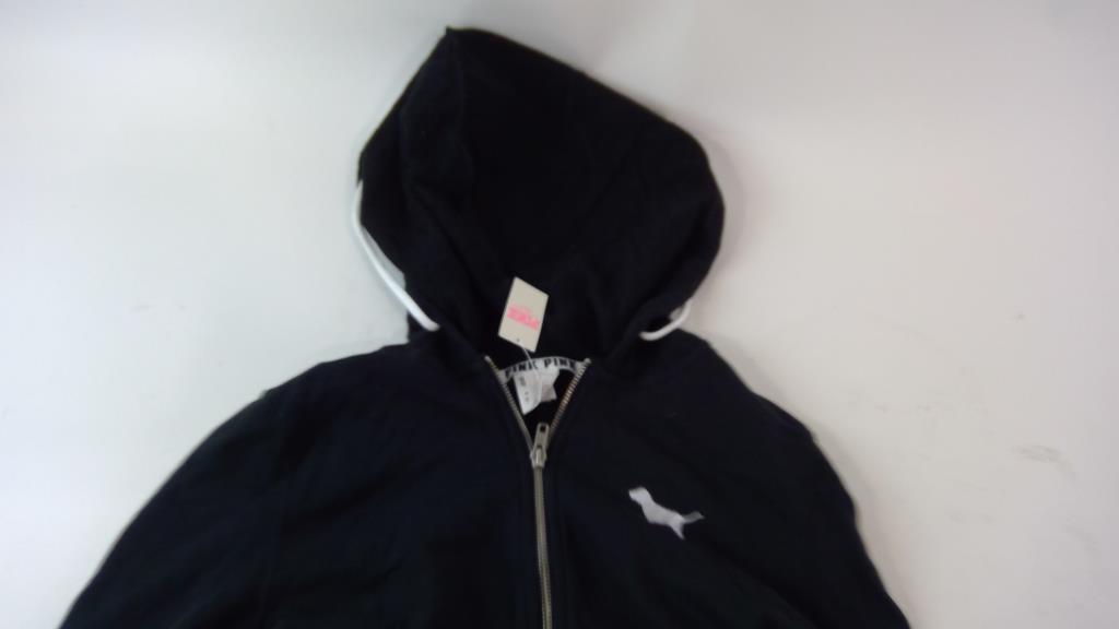 Hoodie Victoria's Secret PINK Dog Criss Cross - Neuf Avec étiquette, Manches Longues
