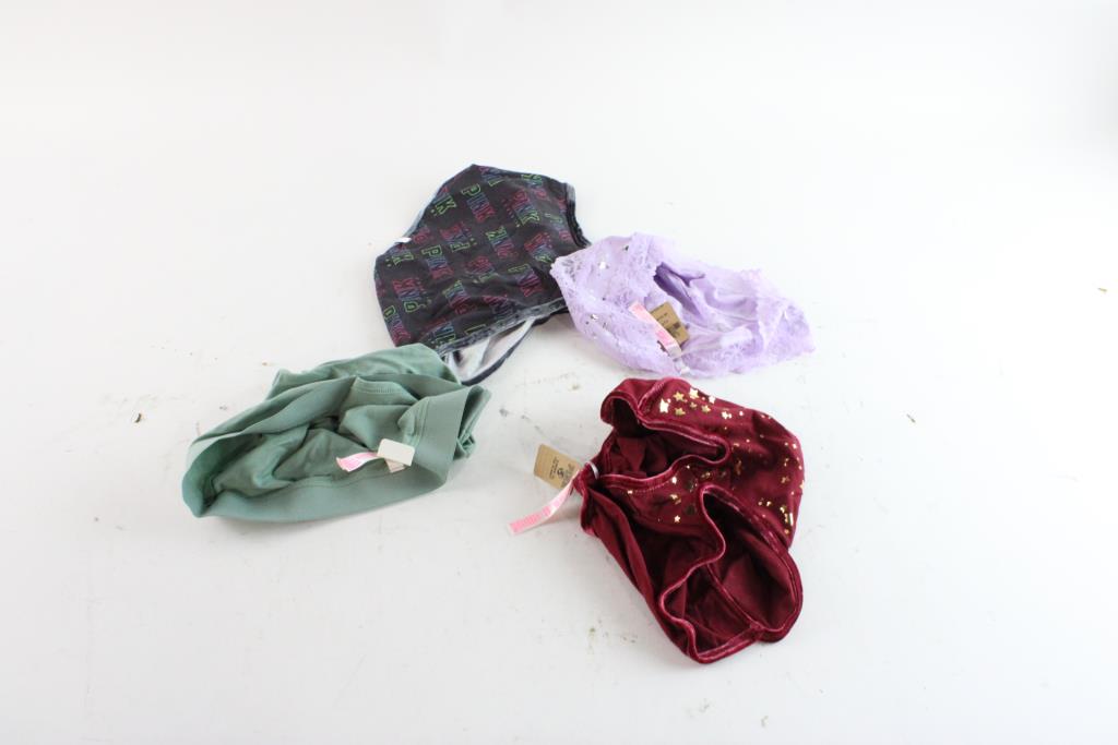 Ensemble De 4 Sacs Victoria's Secret - Pour Maquillage, Lingerie, Chaussures, Voyage - Neuf Avec étiquettes