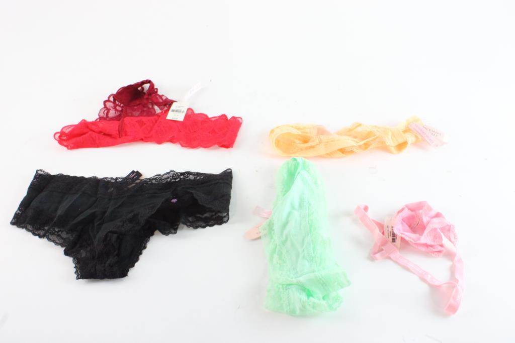 Victoria's Secret Underwear, 5 Pieces Property Room