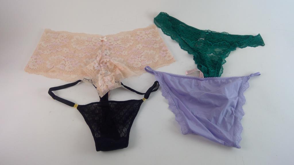 Victoria's Secret Underwear Size L, 4 Pieces Property Room