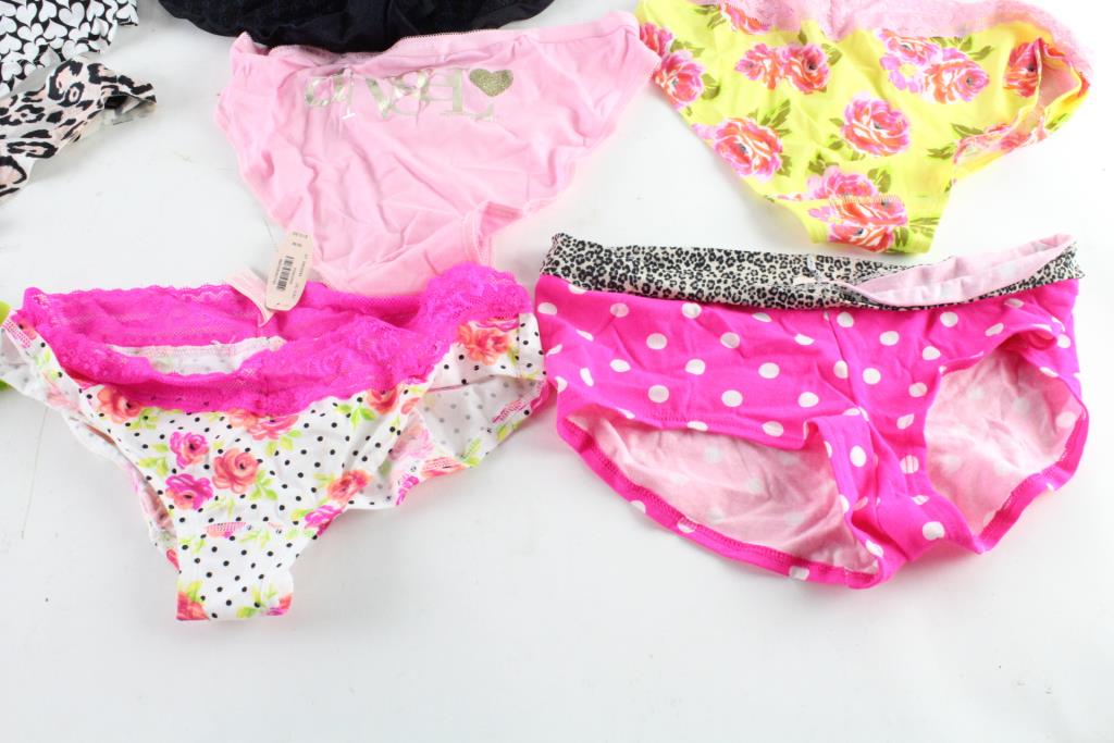 Victoria's Secret Underwear Size Large And More, 9 Pieces Property Room