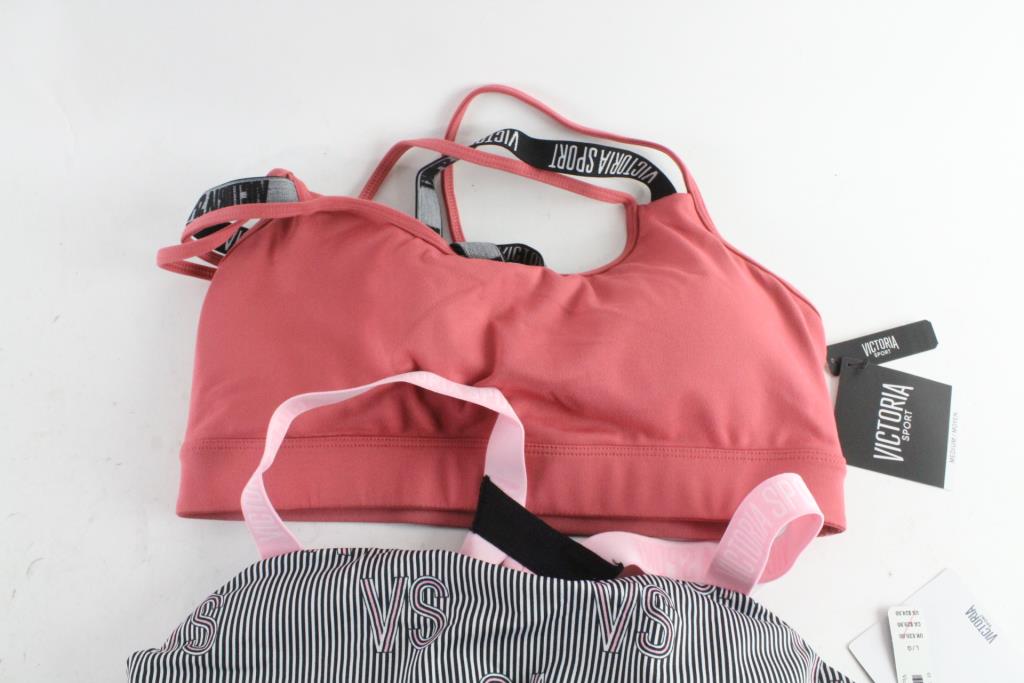 Victoria's Secret Victoria Sport Sports Bras, M And L, 3 Pieces