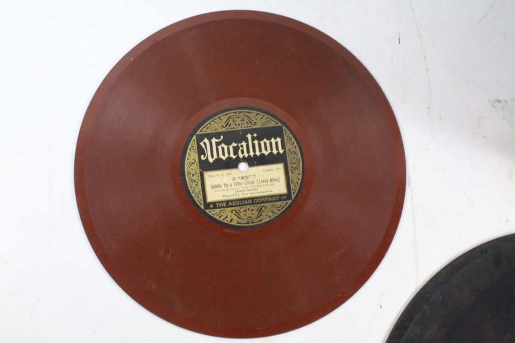 Vintage 78s Record Collection, 50+ Pieces Property Room