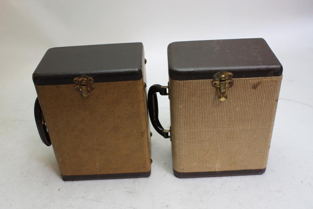 VINTAGE & JAFFE BAJA SLIDE CASE With Photos 2 Pieces Property