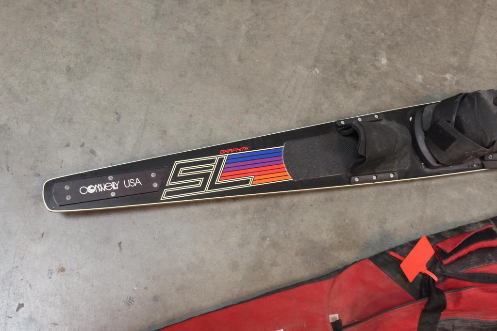 Vintage Connelly SL Shortline 67" Slalom Water Ski With Adjustable