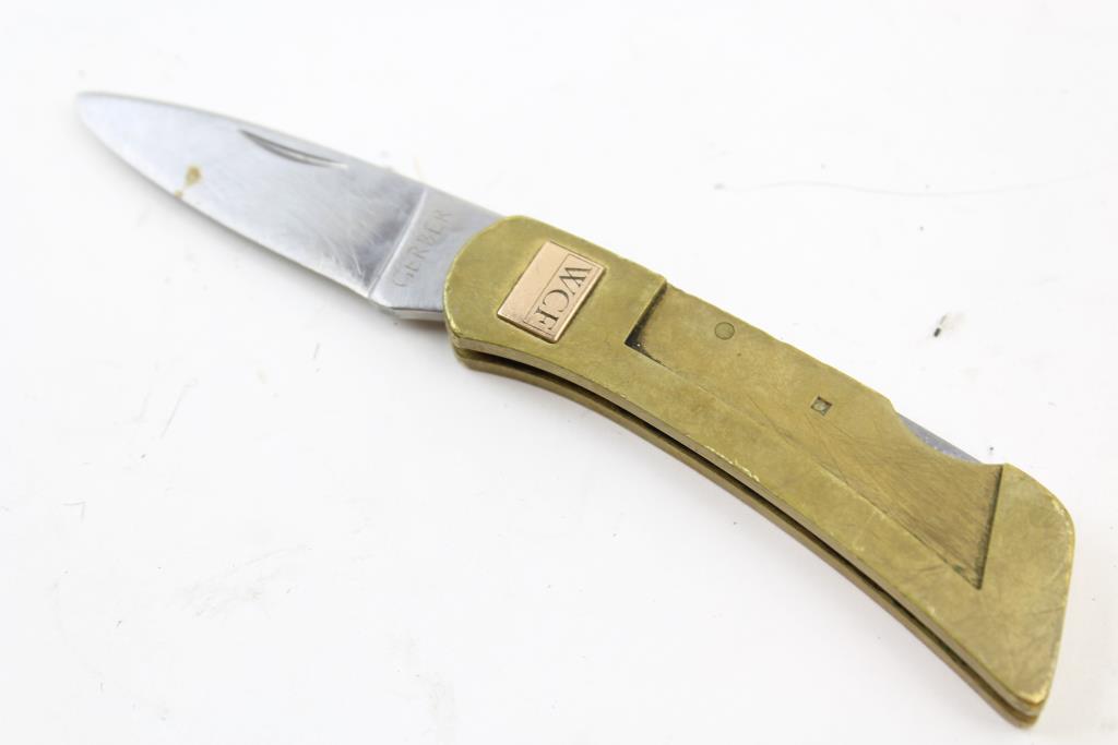 Vintage Gerber Folding Pocket Knife Property Room