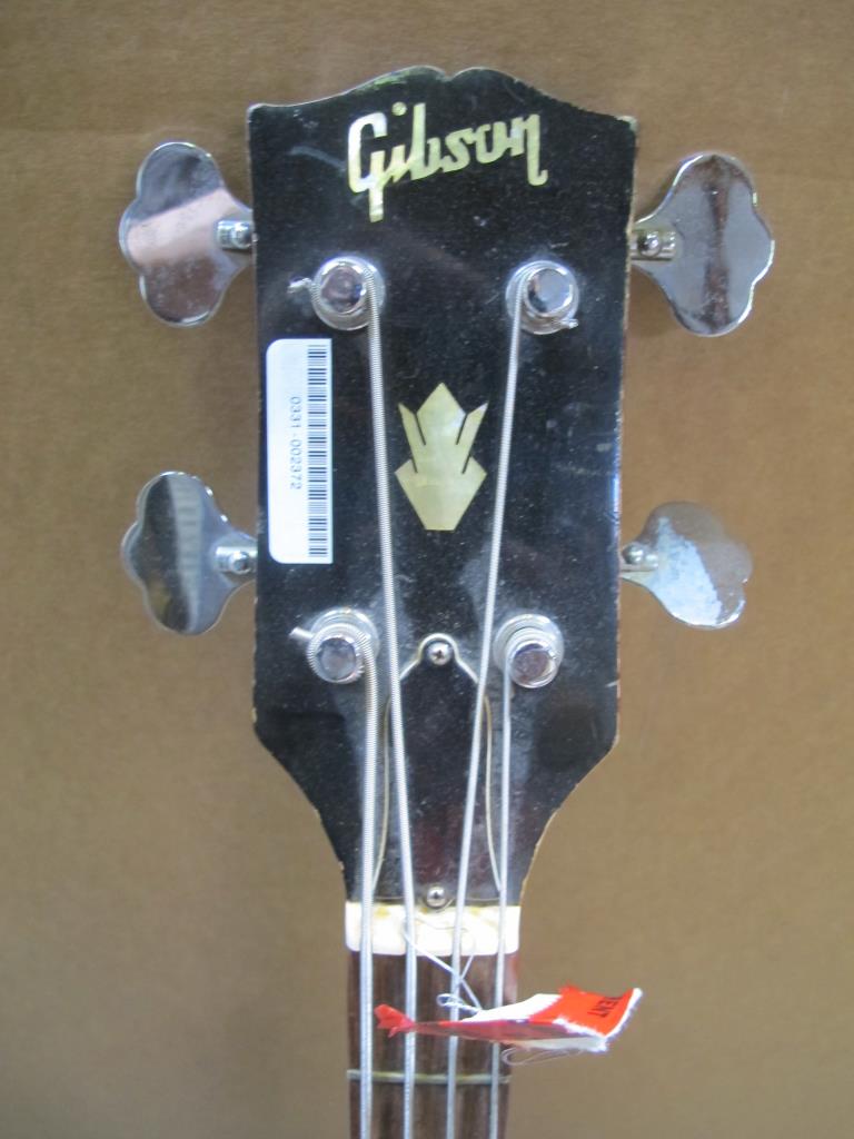 Vintage Gibson EB2 Hollow Body Bass Guitar Property Room