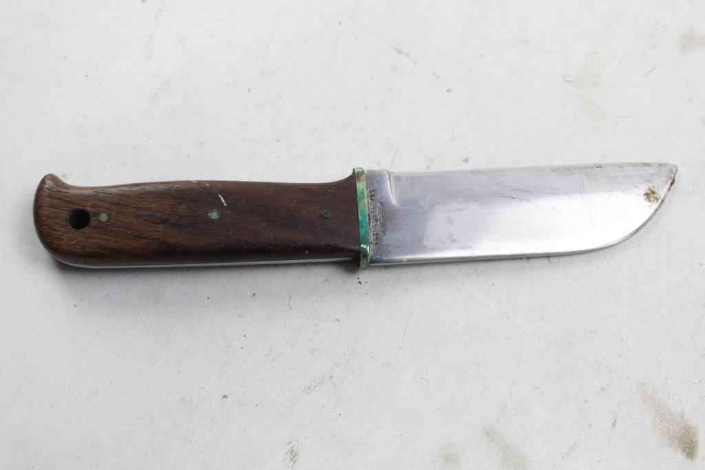 Vintage Kabar 1255 Rope Knife & Other Knife; 2 Pieces Property Room