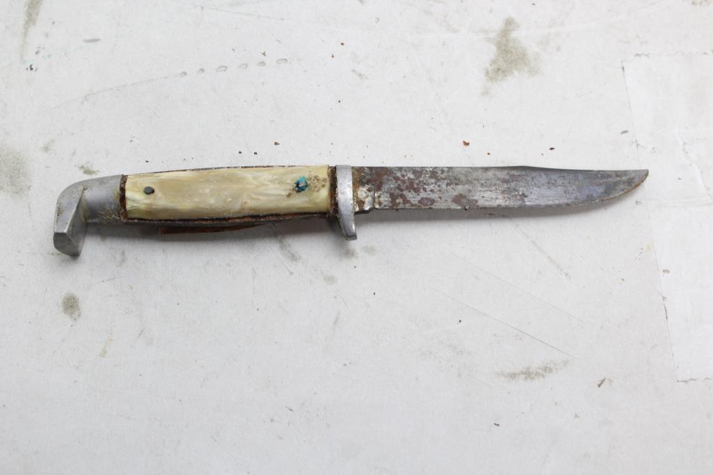 Vintage Kabar 1255 Rope Knife & Other Knife; 2 Pieces Property Room