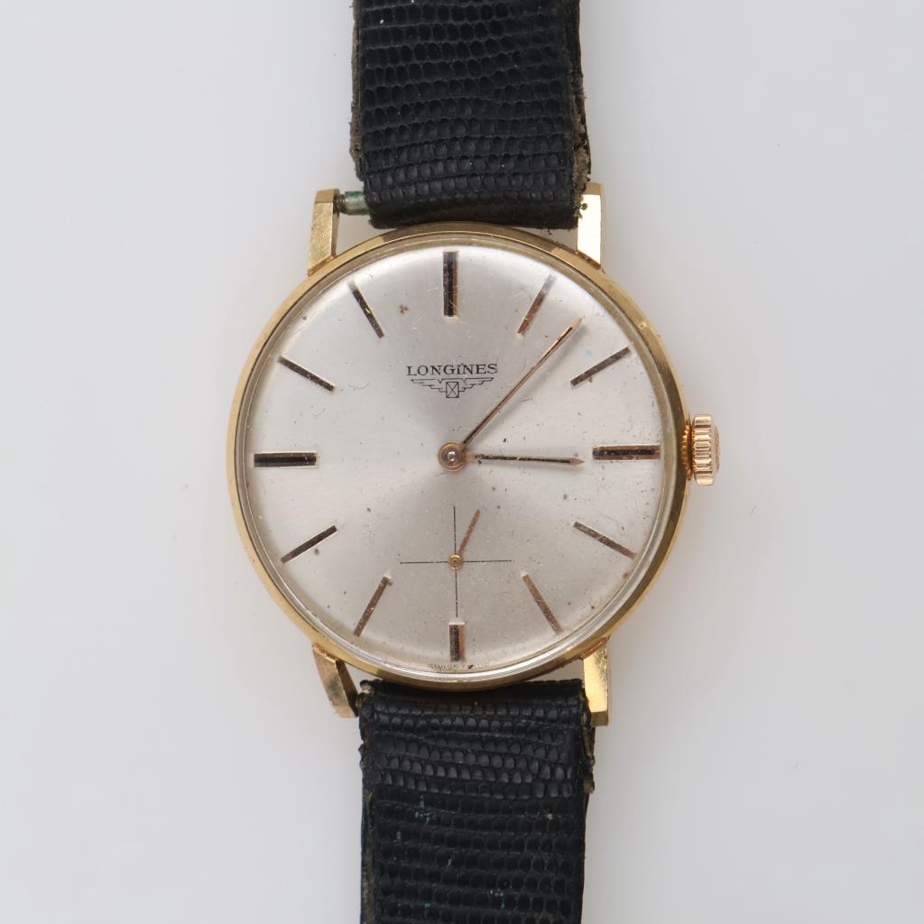 Vintage Longines 18kt Gold Dress Watch-Evaluated By Our Certified Gemologist-AGS/GIA