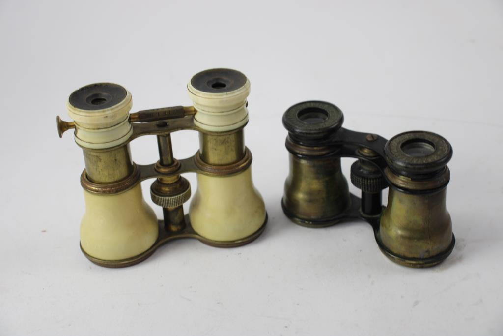 Vintage Opera Binoculars, 2 Pieces