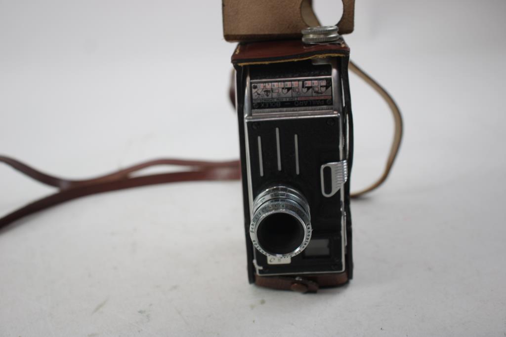 Caméra 8mm Bolex Paillard C8 - Vintage - Objectif Angenieux - Poignée Pistolet