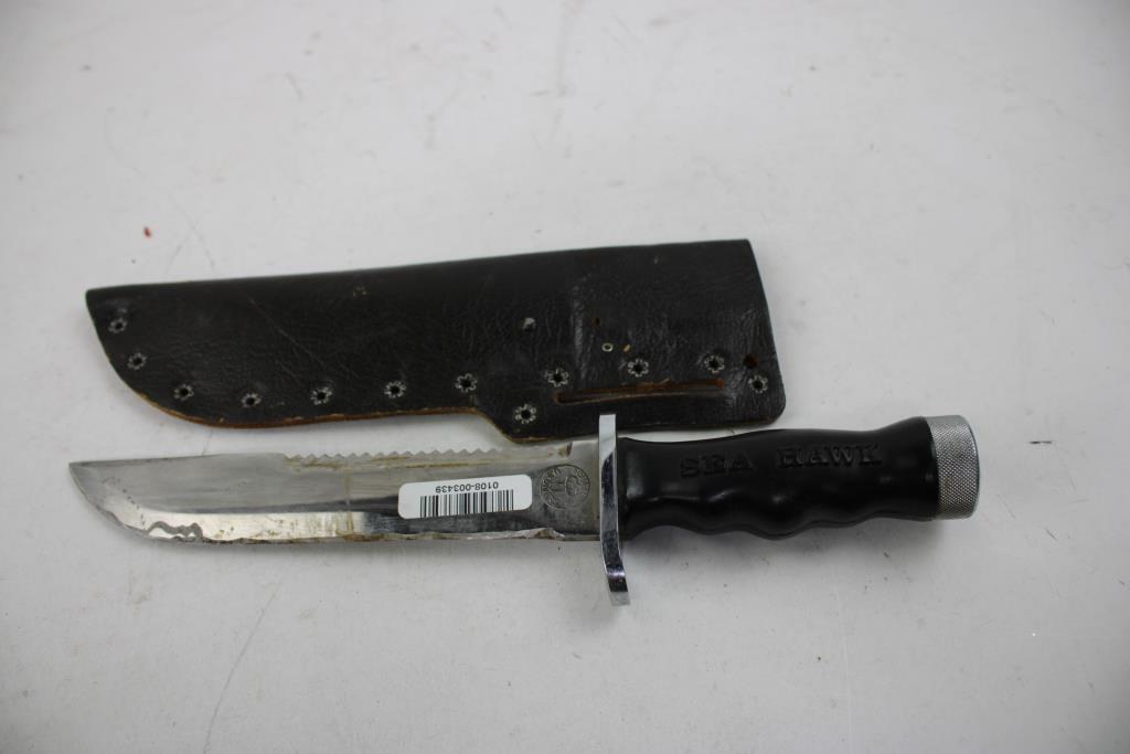 Vintage Sea Hawk Aqua Lung Scuba Knife