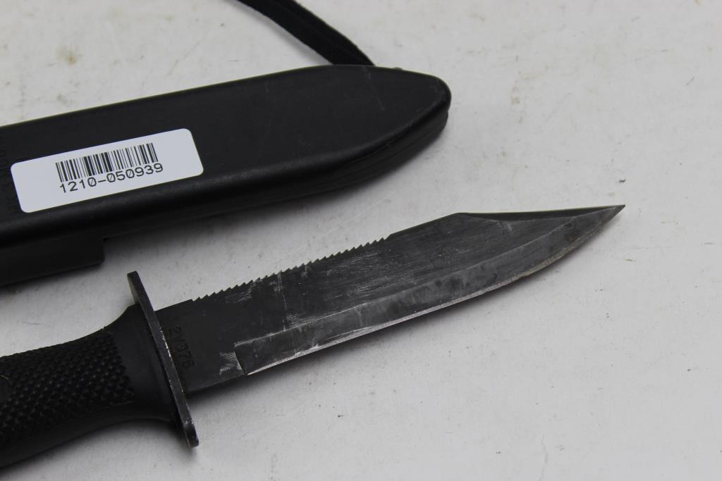 Vintage US Navy Diving Fixed Blade Combat Knife MK3 2V376