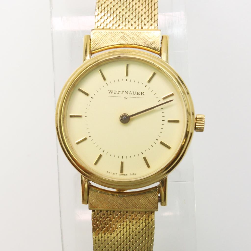 wittnauer gold watch vintage.