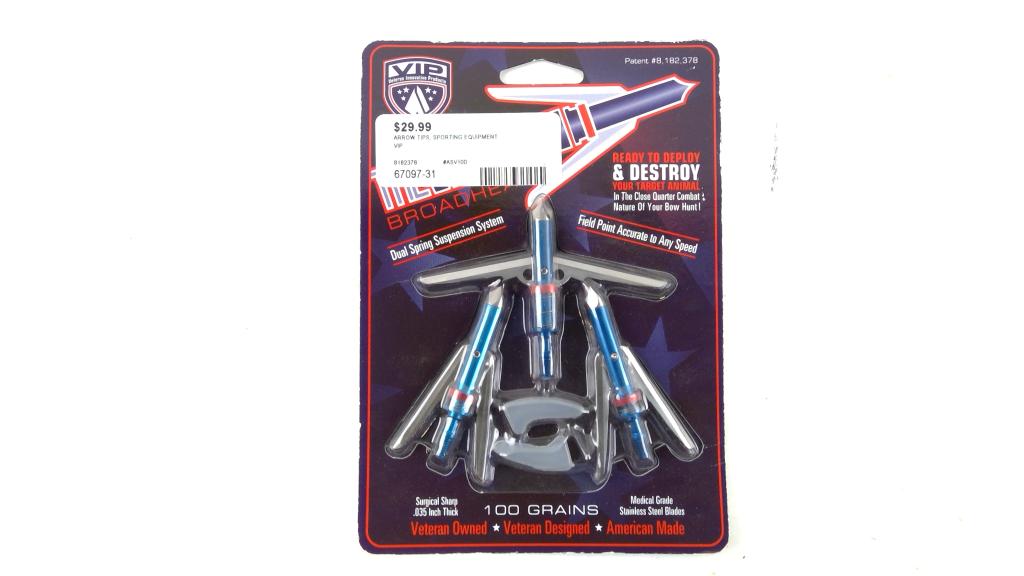 VIP Broadhead Arrow Tips