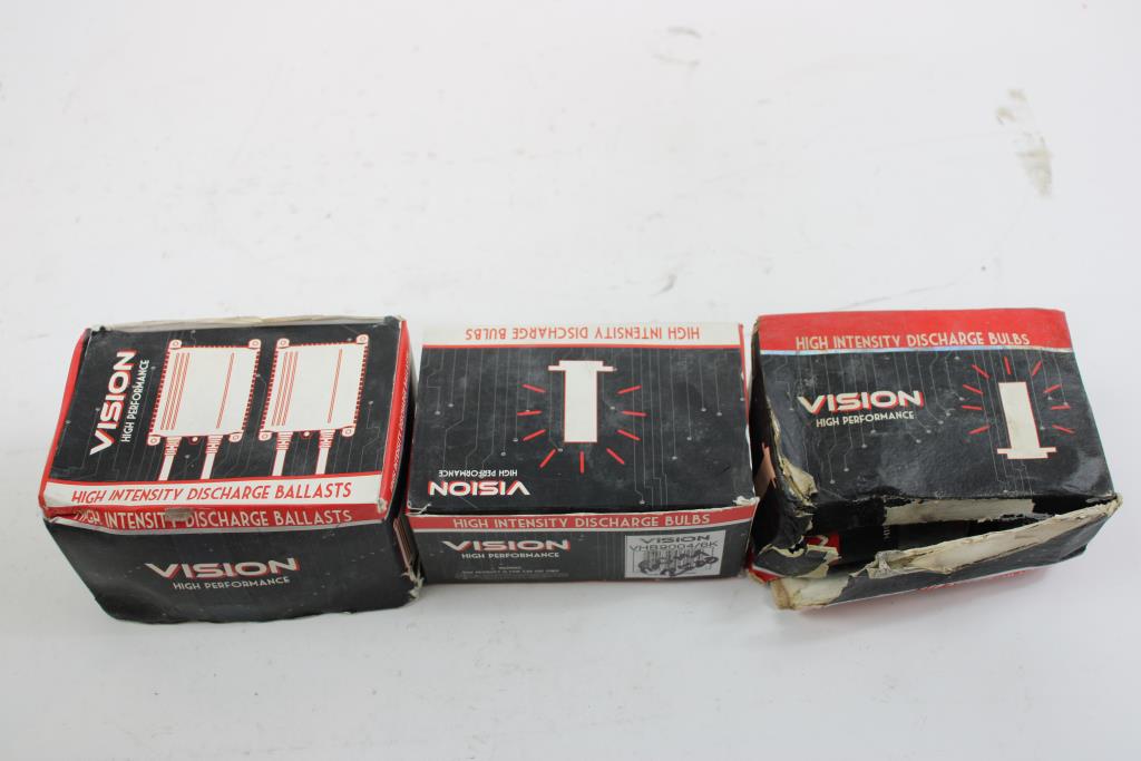 Vision High Preformance High Intensity Discharge Bulbs, 4 Piecs