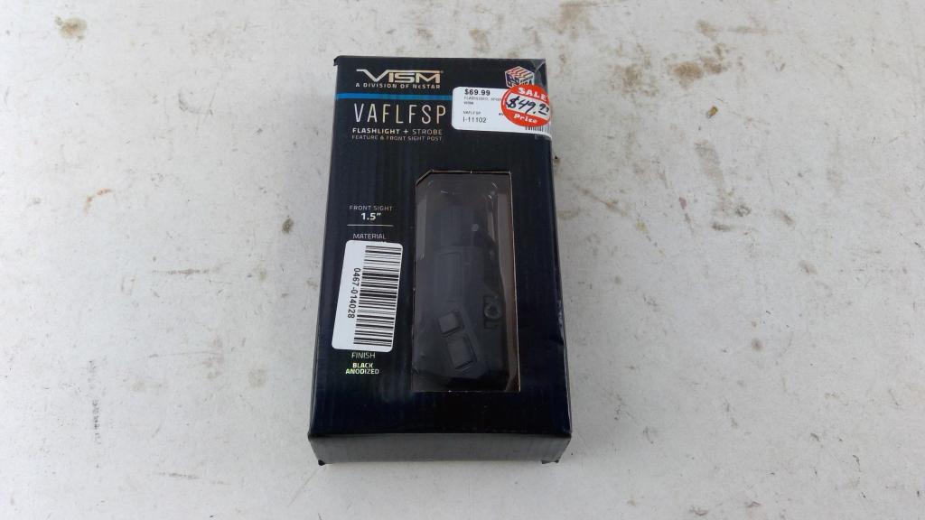 Vism Vaflfsp Flashlight + Strobe Light For Rifle