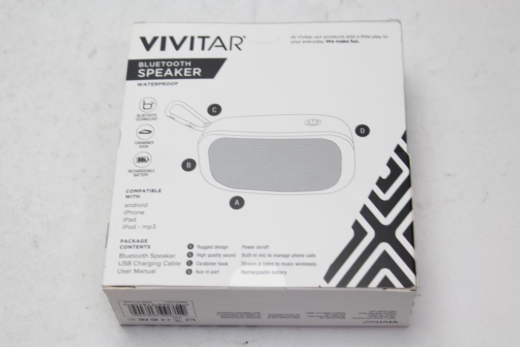 vivitar get loud bluetooth speaker